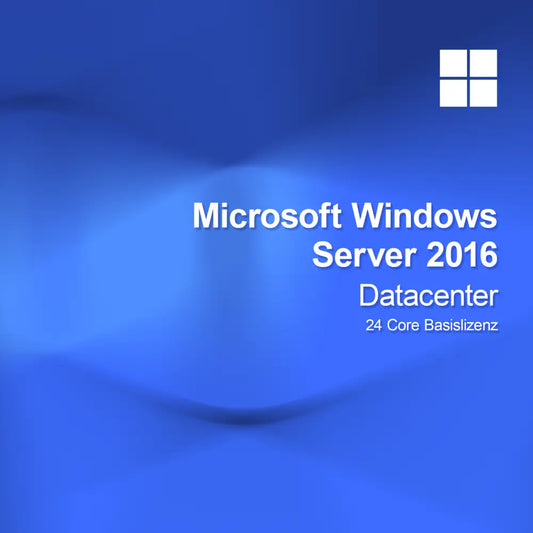 Microsoft Windows Server 2016 Datacenter 24 Core Base License