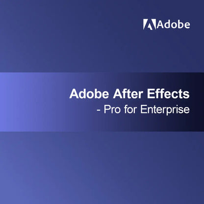 Adobe After Effects - Pro for Enterprise