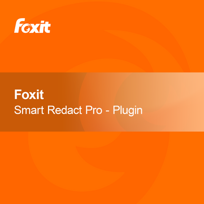 Foxit Smart Redact Pro - Plugin