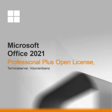 Microsoft Office 2021 Professional Plus Open License, Terminal Server, Volume License